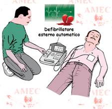 elettrica defibrillatore